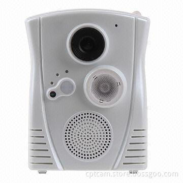 GSM Alarm 3G IP Camera, H.264 P2P 1.0MP PIR Human Detect, Door Sensor, Alarm Host/Mobile View